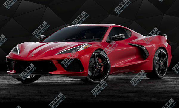 images/goods_img/20210312/3D model 2020 Chevrolet Corvette C8 Stingray/5.jpg